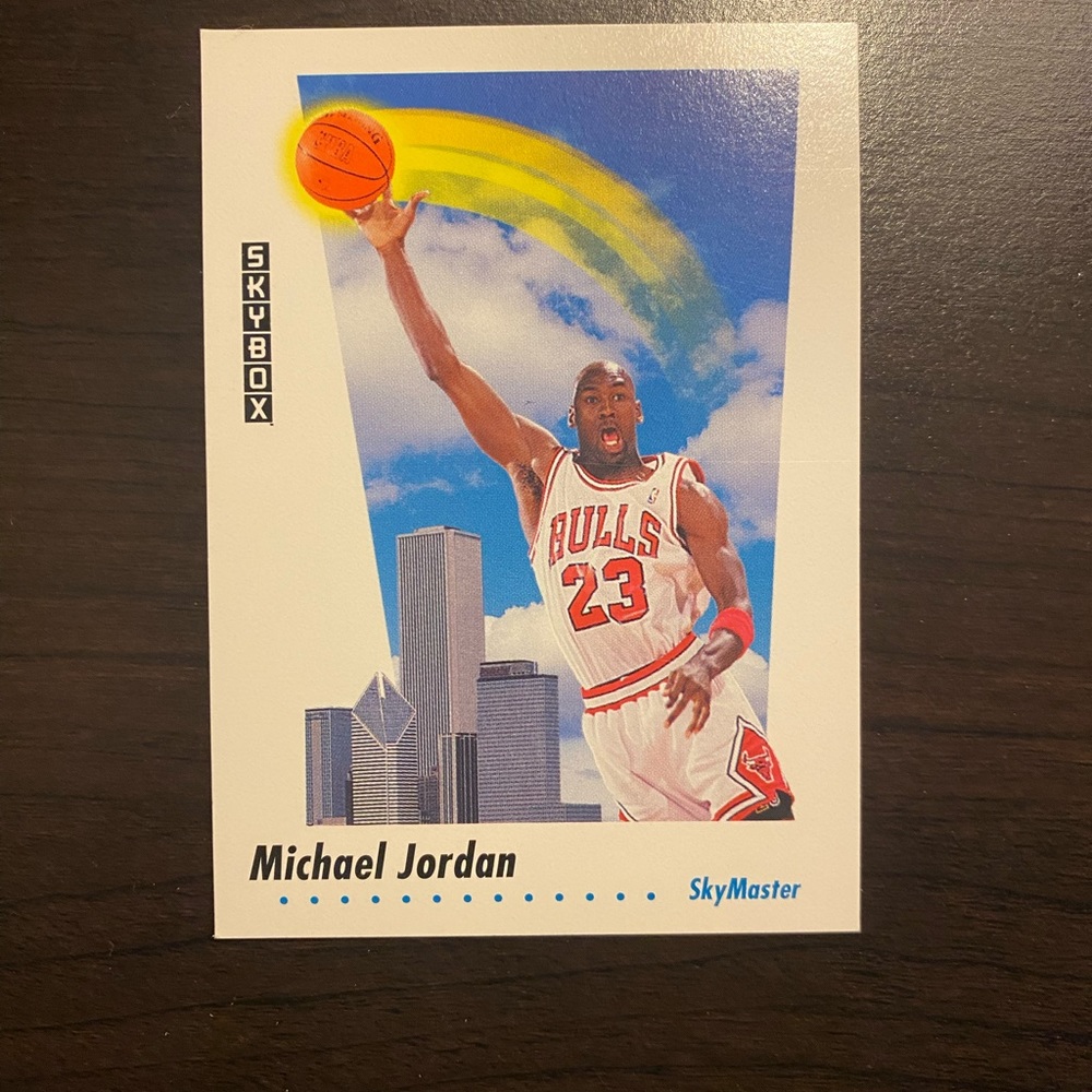 1991 SkyBox #583 Michael Jordan Sky Master